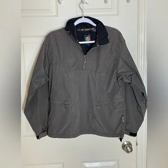 Sunice Golf Jacket Pull Over Long Sleeve 1/3 Zip Wind Breaker Mesh Lined Size S  - Picture 5 of 11